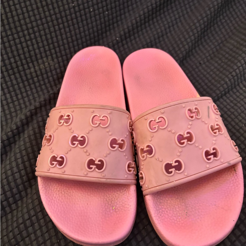 COPY - Gucci Pink Slide Sandals